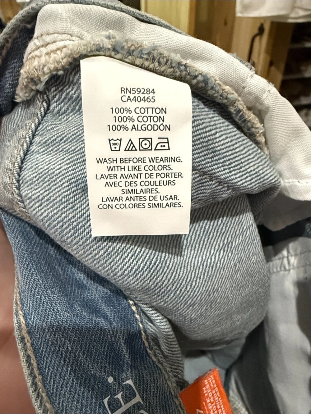 The Children's Place Light Blue Denim Jean Shorts